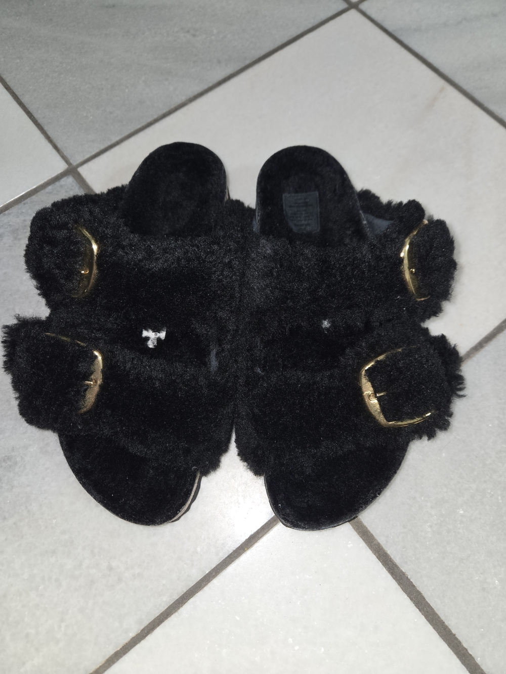 Birkenstock Arizona Big Buckle Shearling Sandals